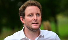 Clément Beaune à Bazoches-sur-Guyonne, le 7 août 2023. ( AFP / MIGUEL MEDINA )