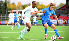 Les Bleuets accrochés en Islande