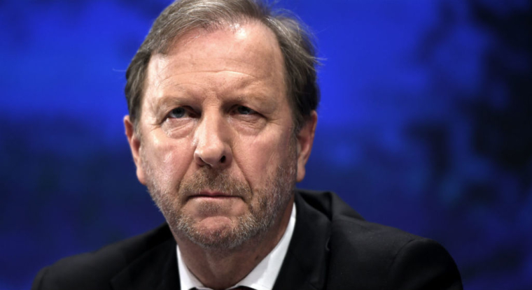 Christian Labeyrie, directeur financier de Vinci. (© D. Faget / AFP)