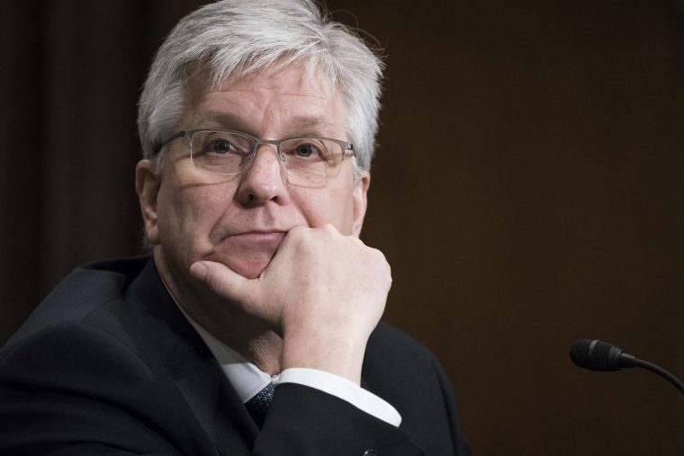 Christopher Waller, à Washington le 13 février 2020. ( GETTY IMAGES NORTH AMERICA / SARAH SILBIGER )
