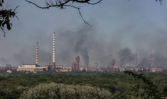 UKRAINE: LA RUSSIE PILONNE SIEVIERODONETSK, DES CENTAINES DE CIVILS RÉFUGIÉS DANS UNE USINE CHIMIQUE