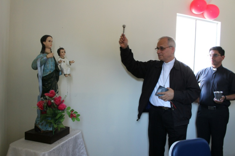 Robert Francis Prevost, évêque de Chiclayo, au Pérou, le 25 juillet 2019. Il a été élu pape le 8 mai 2025. ( CARITAS CHICLAYO / Handout )