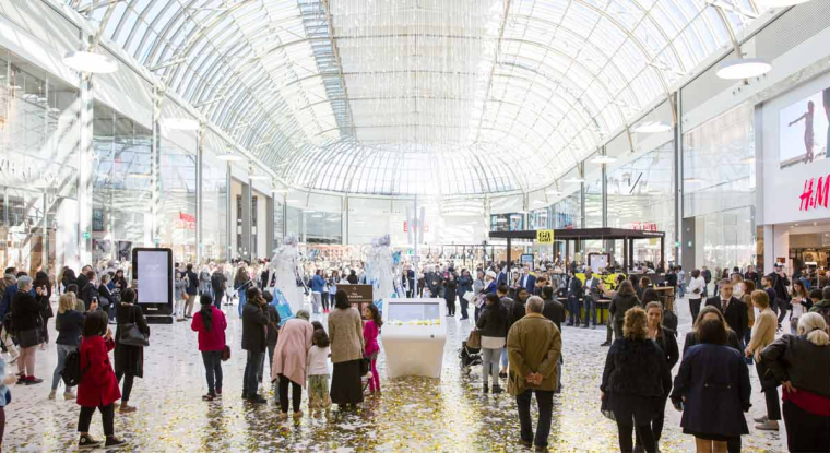 Klépierre profite du dynamisme de la consommation et des indexations de loyers sur l’inflation.(© ALFRED CROMBACK))