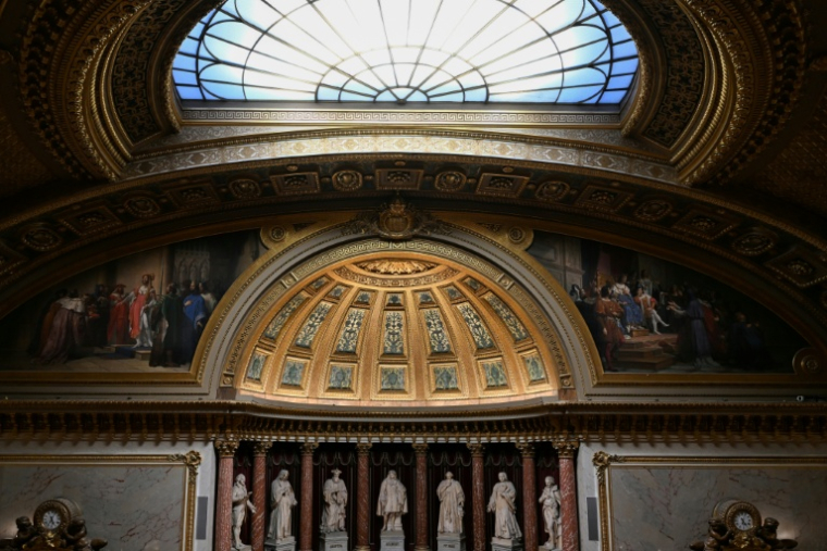 Le Sénat, à Paris, le 31 janvier 2024 ( AFP / MIGUEL MEDINA )