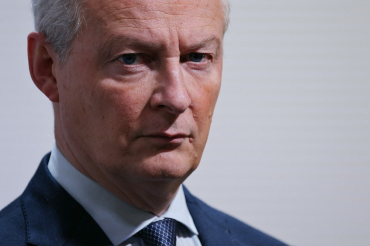 Bruno Le Maire, le 26 janvier 2024, à Paris ( AFP / THOMAS SAMSON )