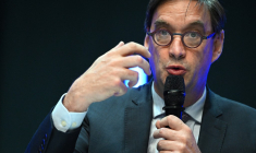 Sébastien Windsor, à Besançon, le 30 mars 2022 ( AFP / SEBASTIEN BOZON )