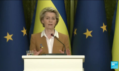 Ursula von der Leyen en Ukraine pour envoyer un signal politique fort