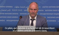 Gaza: l'ONU autorisée à faire entrer "environ 100" camions d'aide (porte-parole)