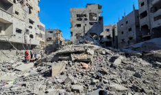 La ville de Beit Lahiya visée par des frappes israéliennes