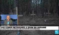 Charnier présumé à Izioum : "La cause de la mort de ces personnes reste à déterminer"
