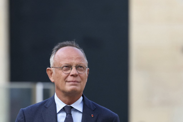 Edouard Philippe, à Matignon, le 2 septembre 2025 ( AFP / THOMAS SAMSON )