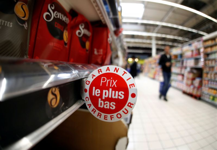 Un hypermarché Carrefour à Nice