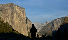 Dans le parc national de Yosemite en Californie, le 24 octobre 2025 ( AFP / Frederic J. BROWN )