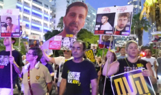 Tel-Aviv: les proches des otages de nouveau dans la rue