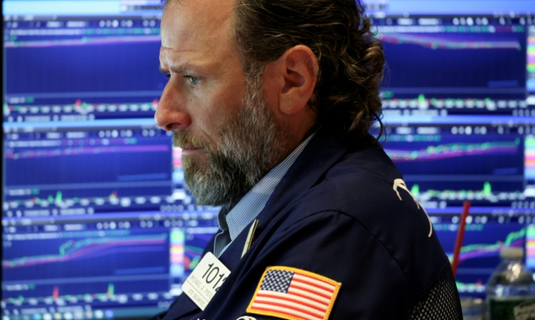 Un opérateur à la Bourse de New York, le 4 août 2026 ( AFP / TIMOTHY A. CLARY )