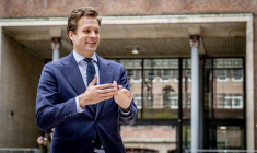 Vincent Karremans à La Haye, aux Pays-Bas, le 30 octobre 2025. ( ANP / ROBIN UTRECHT )