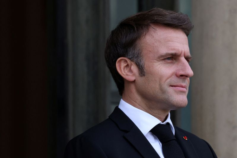 Le président français Emmanuel Macron