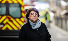 Martine Aubry à Lille, le 12 novembre 2022. ( AFP / SAMEER AL-DOUMY )