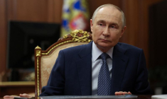 Le président russe Poutine à Moscou