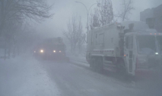New York paralysée par une tempête de neige