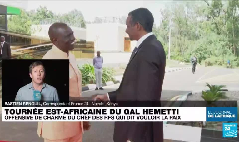 Guerre au Soudan : tournée est-africaine du général Hemetti