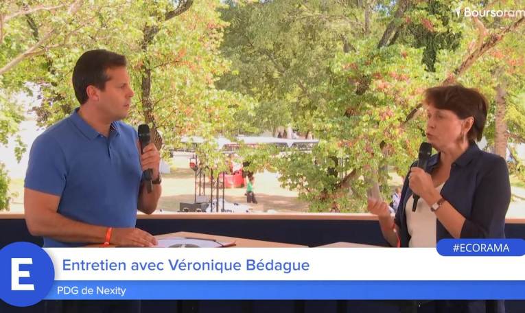 Véronique Bédague (PDG de Nexity) : "Je ne comprends pas pourquoi l'Etat prélève davantage sur l'achat d'un appartement que sur une obligation publique !"