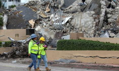 ÉTATS-UNIS : ARRÊT DES RECHERCHES APRÈS L'EFFONDREMENT DE L'IMMEUBLE DE MIAMI