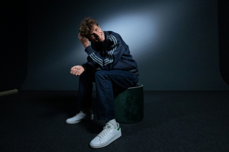 Hugo Deck, vainqueur de la Diagonale des Fous 2026, photographié à Paris le 23 octobre 2026 ( AFP / Simon WOHLFAHRT )