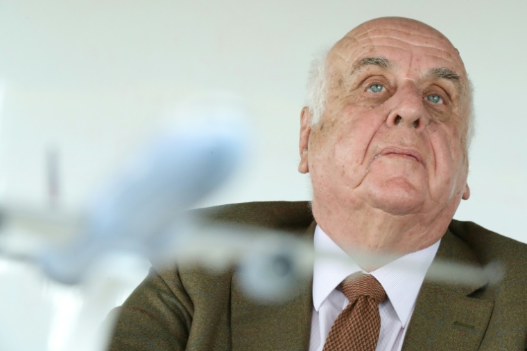 Etienne Davignon, en Belgique, le 11 mai 2018 ( BELGA / BENOIT DOPPAGNE )