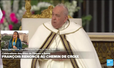 Le pape a présidé la messe de Pâques malgré sa santé chancelante
