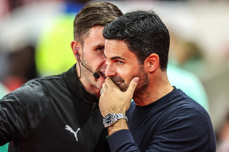 Mikel Arteta très remonté contre l'arbitrage