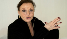 Sophie Joissains, maire UDI d'Aix-en-Provence et candidate à sa réélection, à Aix-en-Provence (Bouche-du-Rhône) le 6 février 2026 ( AFP / MIGUEL MEDINA )