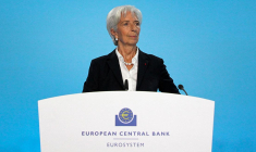 Le 15 décembre dernier, la BCE présidée par Christine Lagarde, a annoncé un nouveau relèvement de ses taux directeurs, cette fois de 50 points de base. (© AFP)