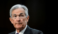 Le président de la Réserve fédérale américaine Jerome Powell à Washington