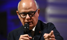 Edouard Philippe, le 20 juin 2024, à Paris ( AFP / JULIEN DE ROSA )