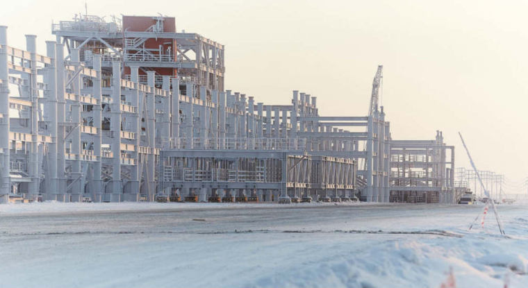 Total détient une participation directe de 20% dans le projet Yamal LNG en Russie. (© G. Serguey / Capa Pictures / Total)