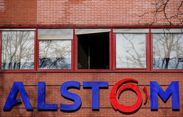 Le logo d'Alstom