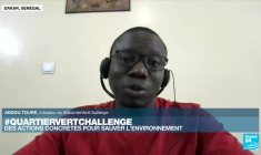 Abdou Touré, initiateur du #QuartierVertChallenge, rêve de transformer Dakar en ville verte