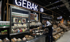 Des produits au supermarché à Eindhoven, aux Pays-Bas