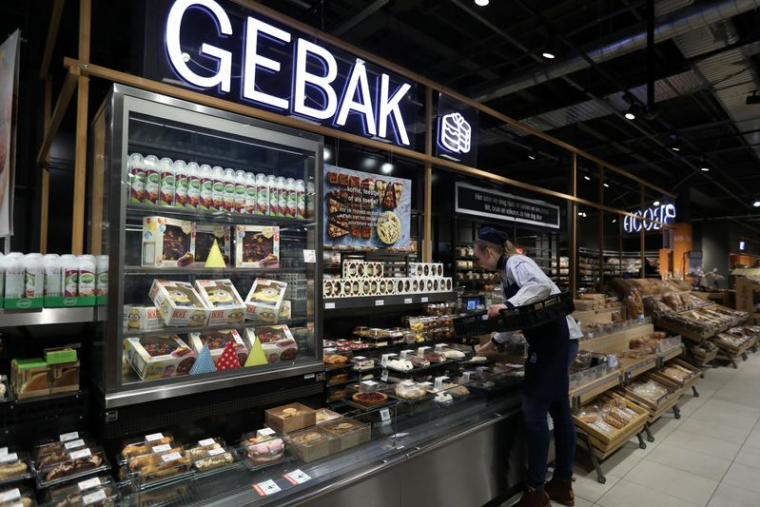 Des produits au supermarché à Eindhoven, aux Pays-Bas