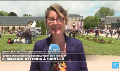 Emmanuel Macron loue "l'esprit de sacrifice" au début des commémorations du Débarquement