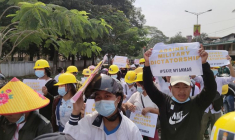 LA CONTESTATION EN BIRMANIE NE FAIBLIT PAS