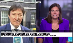 Boris Johnson quitte Downing Street : le Premier ministre sortant "veut être dans l'Histoire"