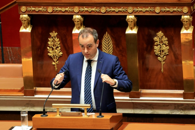 Le Premier ministre Sébastien Lecornu à l'Assemblée  nationale à Paris le 26 mai 2026 ( AFP / Ludovic MARIN )