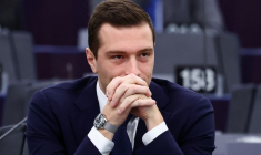 Le président du Rassemblement national Jordan Bardella