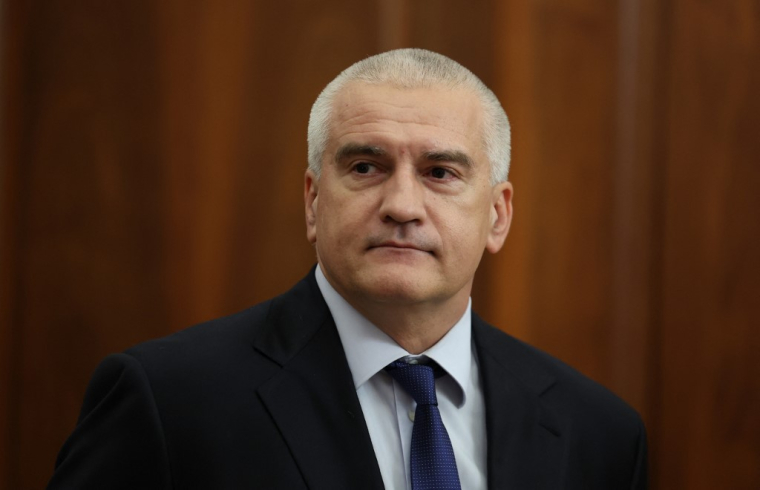 Sergueï Aksionov à Moscou, en Russie, le 11 novembre 2025. ( POOL / GAVRIIL GRIGOROV )