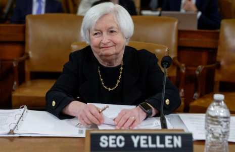 La secrétaire d'État au Trésor Janet Yellen