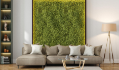 Vous pouvez fabriquer vous-même un mur végétalisé avec des matériaux de récupération, ou bien utiliser un kit. ( crédit photo : Getty Images )