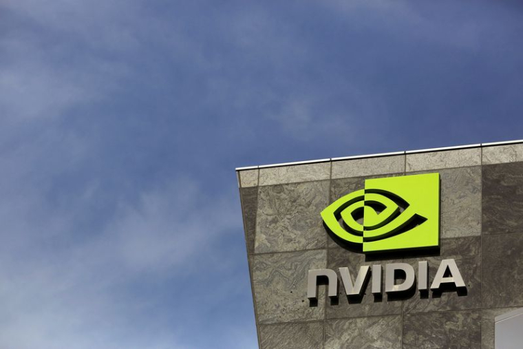 Photo d'archives du logo de Nvidia