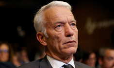 Patrick Martin, délégué syndical du Medef, au siège du Medef à Paris